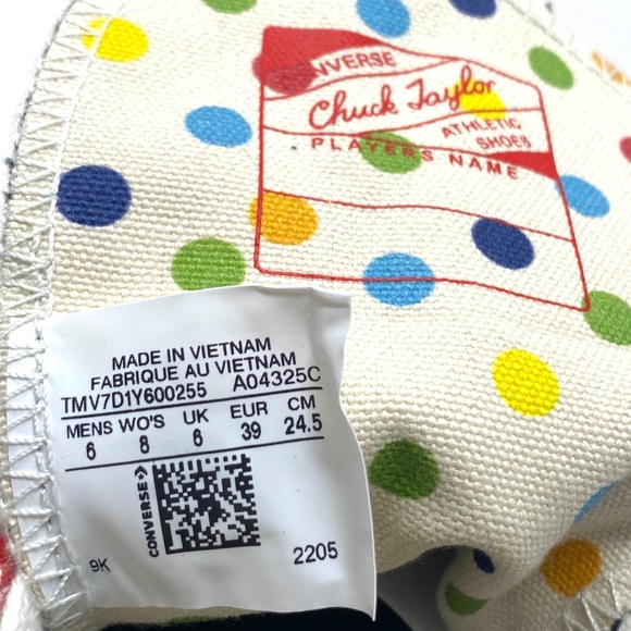 Converse Chuck 70 Golf Red Orange Canvas Shoes Skate Women Custom A04325C-WBRBW - Picture 9 of 11